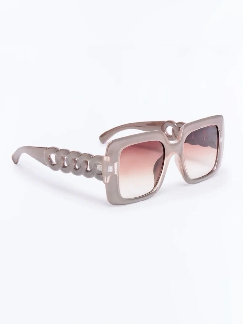 🌸Stylish Square Oversized Women's Sunglasses in Taupe